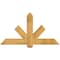 Ekena Millwork Kennewick Rough Sawn Timber Gable Bracket, Western Red Cedar, 60"W x 32"H x 4"D x 6"F, 13/12 Pitch GBW060X32X0406KEN00RWR - alternate 1